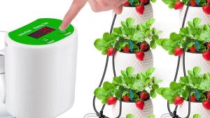 Eshico Smart Intelligent Watering Machine Digital Irrigation System Garden Tools Water Timer Adjustable Sprinklers Rechargeable