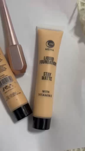 Cream Foundation with Eye Liner Waterproof - Stay Matte Liquid Foundation (Vitamin A 30g)