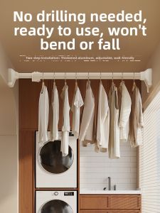 YOULEJU | Multifunctional Adjustable Hanging Clothes Rack