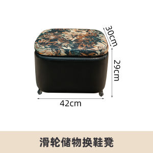 Modern Minimalist Design Rotating Fishing Chair with Storage Wheels Outdoor Slip-Resistant Soft-Padded Compact Stool for Home