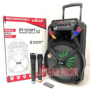 speaker bluetooth dat dt1210 x2 original 12 inch dt 1210