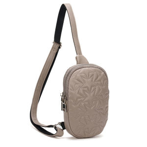 2025 New Style Ladies Mobile Phone Bag Chest Bag Simple Fashion Trendy Lightweight Portable Female Packaging Mobile Phone Key Charging Treasure Portable Item Small Shoulder Bag Crossbody Wallet Mobile Phone Bag Small Zipper Motorcycle Bag Multifunctional