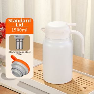 BIZE | Stainless Steel Vacuum Insulated Flask European Coffee Pot