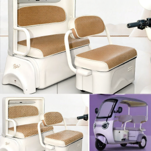 Heat Insulating And Sun Protection Seat Cover And Footrest Pad For JKPX-B1 Trike