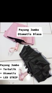 Payung Lipat Jumbo Premium Terbalik Anti UV