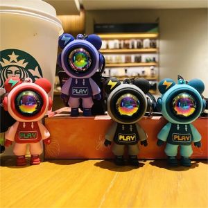 Lightning Bear Astronaut Keychain: A Fun & Stylish Auto Accessory
