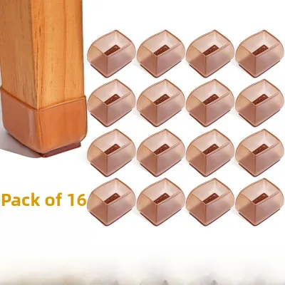 Thickened Silicone Non-Slip Foot Pad Chair Leg Protector Office Table Chair Leg Cover Wear-resistant Silent for Desk And Chair