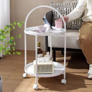 ตู้เก็บของแบบพกพา ทรงกลม ดีไซน์เรียบง่าย สำหรับโซฟา ห้องนั่งเล่น โมเดิร์น ที่วางเครื่องดื่ม ตู้เก็บของแบบพกพา ตู้เก็บของแบบพกพา