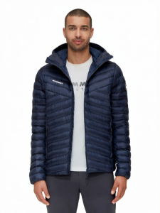 Men Outdoor Hiking Warm Lightweight Comfortable Hooded Jacket