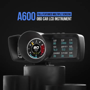 A600 OBD2+GPS System HUD Head Up Display Car Multi-Function Speedometer Auto Gauge Alarm System Car Computer Universal  Vehicles