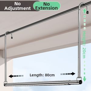 youqin | Expandable No-Drilling Wall-Mounted Clothes Drying Rack