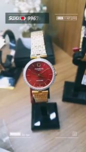 [Chính Hãng Fullbox] Đồng Hồ Nữ Sunrise 9967AA Case 27mm Kính Sapphire Chống Nước Cho Nàng Tay Nhỏ
