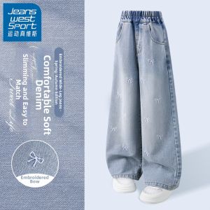 JEANSWEST SPORT | Girls Fall Set Jeans & Long Sleeve T-shirt