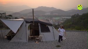 เต็นท์ Vidalido Sanstay เต็นท์กันฝน กันน้ำ 1 ห้องนอน 1 ห้องนั่งเล่น กันแดด สูงโปร่ง ระบายอากาศดี (พร้อมส่งในไทย)