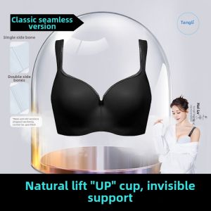 Plus Size Seamless Thin Womens Full Cup Support Bra F
