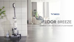 MÁY HÚT BỤI LAU SÀN KHÔ VÀ ƯỚT TINECO IFLOOR 3 BREEZE _ BẢN QUỐC TẾ _ HÀNG CHÍNH HÃNG
