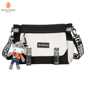 ARCTIC HUNTER กระเป๋าผู้ชาย กระเป๋าสะพาย ผช กระเป๋าสะพายข้างผู้ชาย กระเป๋าสะพาย ผู้ชาย กระเป๋าสะพายผช กระเป๋าสะพายไหล่กระเป๋านักเรียนกระเป๋าจุของได้มากคนส่งเอกสารลำลองญี่ปุ่น