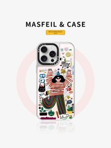 MASFEIL | Luxurious Magnetic Stand Case for iPhone 16 Pro Max