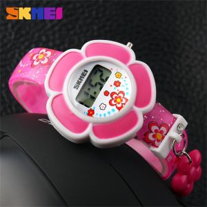 SKMEI Sport Electronic Watch Creative Cute Kid Waterproof Beauty Wristwatch Personality Children Fashion Watches For Boys Girls