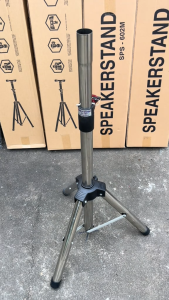 Chân đế kệ để loa ĐẠT VINH chân loa INOX cao 1m3 siêu bền bỉ giá đỡ loa phòng hát gia đình chân đỡ loa sự kiện gấp gọn