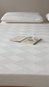 ที่นอนเมมโมรี่โฟม นอนนานก็ไม่ยุบตัว ระบายอากาศได้ดี Memory Foam ขนาด 3.5/3.5/4/5/6ฟุต ท็อปเปอร์เมมโ คุณภาพ ผ้าใยถั่วเหลืองต้านเชื้อแบคทีเรีย นุ่มแน่นกำลังดี หนา