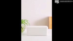 1 PCS Wet Tissue Box Dry And Wet Dual Purpose Paper Drawer Dustproof Desktop Storage Box With Lid Sealing Mask Box Storage Boxes