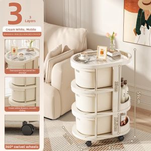 Home Multilayer Mobile Storage Rack