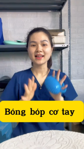 Bóng gai mát xa bốn ngón Bóng Bóp Tay Sỏ Ngón phục hồi chức năng vật lý trị liệu thể dục cho người già
