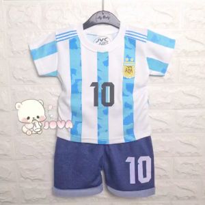 JOVA BAJU BAYI LAKI LAKI SETELAN ANAK COWO LUCU STELAN COWOK 6 12 BULAN KEREN TRENDY KEKINIAN JERSEY ARGENTINA