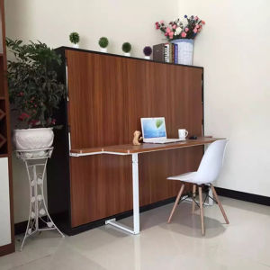 Electric Folding Wall Bed Invisible Bed Multi-Functional Side Flip Automatic Folding Wall Bed Invisible Bed Desk Bed Hardware Accessories