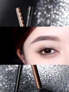 UNNY Eyeliner Pencil Waterproof Long Lasting Anti Smudge Slim Thin Beginner Pen Makeup
