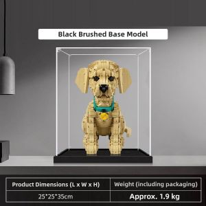 Gift Pet Dog Building Blocks Golden Retriever Puppy