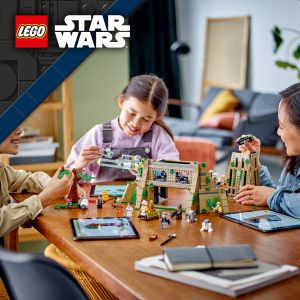 LEGO Star Wars 75365 Yavin 4 Rebel Base (1067 Pieces) Toys Mainan Anak Laki Laki Bricks