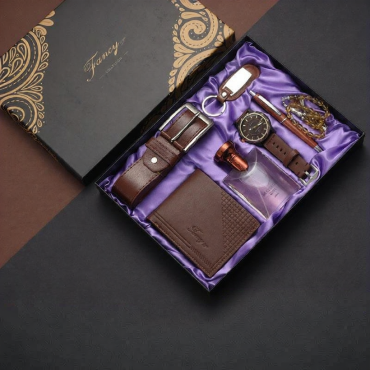 SHANNAIER Business Gift Set For Men Wallet Watch Belt Perfume Lazada PH