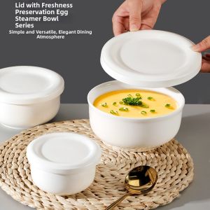 BANSU | Multi-Purpose Ceramic Steaming Bowl with Lid