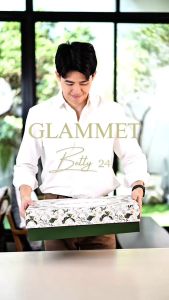 [โปร 12.12 รุ่นใหม่มาแรง]  กระทะเซรามิกแท้24cm Glammet(แกลมเม่) BETTY24 จากแร่ธรรมชาติที่ดีที่สุด ร้อนเร็วขึ้น ใช้กับเตาได้เตาทุกประเภท หนาแข็งแรง