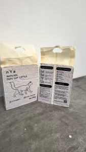 n’Y’a Premium Tofu Cat Litter Original 2kg/6L nya - Flushable Odor Control Natural Tofu Cat Litter