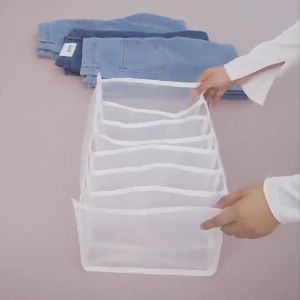 IRhea Clothes Storage Box Wardrobe Foldabale Organizer Drawer Wardrobe T-Shirt Underwear Socks