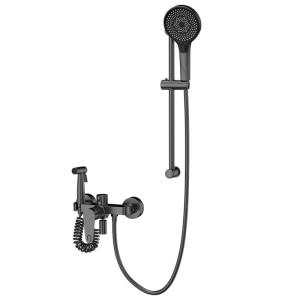 YALANDENG | Copper Shower Head Set with Boosting Spray for Small Bathrooms