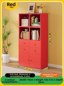 Steel Modular Storage Rack Bookcase