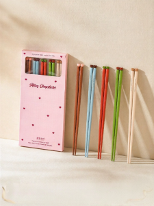 MODERN SWEETHOME | Anti-Bacterial and Mold-Proof Alloy Chopsticks Home Use Dishwasher-Safe