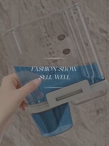 กล่องเก็บผงซักผ้า ขวดใส่น้ำยาซักผ้า ขวดรีฟิล ความจุขนาดใหญ่ ของเหลวต่างๆ ใช้เป็นถังข้าวหรือถังอาหารสัตว์เลี้ยงได้ กล่องอเนกประสงค์ Everything