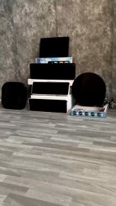 Tổng hợp đồng hồ Led treo tường để bàn có remote điều khiển - T0424