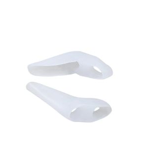 2pieces=1pair Silicone Little Toe Corrector Protect or Gel Feet Care Orthopedic Bunion Pain Relief For Callus Corns Blisters