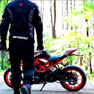 Motowolf MDL0606 Celana Touring Model Cargo Anti Air Lengkap Pelindung Hip dan Lutut