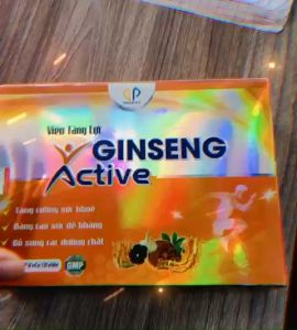 [FREESHIP + QUÀ TẶNG ] Viên tăng lực Ginseng Active tăng cường sức khỏe bổ sung dưỡng chất hộp 60 viên