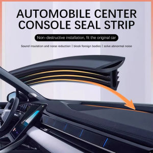 Car Dashboard Sealing Strip Noise Sound Insulation Rubber Strips Front Windshield Gap Strip Universal Seal Accessories For Bmw