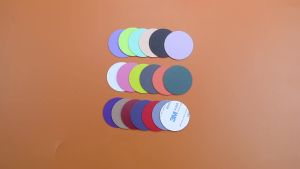 JCD | JCD 2pcs 38mm Magnetic Metal Plate For Magnet Car Mobile Phone Holder Universal Iron Sheet Sticker Stand