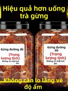 Gừng Sấy Sẵn Ăn Ngon Vị Gừng Cây Không Chất Bảo Quản 500g