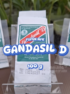 Pupuk Daun Gandasil D 100 gram pertanian aglonema pertumbuhan tanaman hidroponik calathea semprot